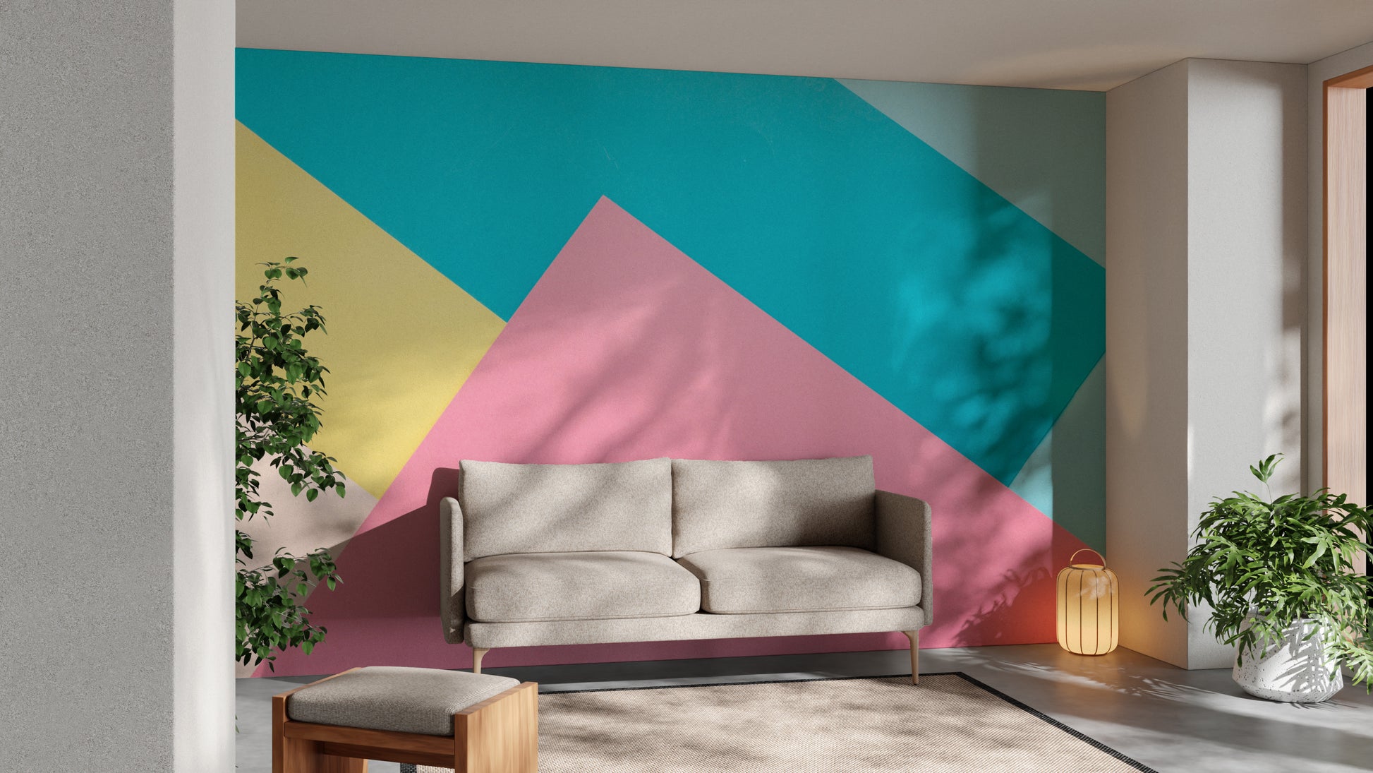 Abstract paper art wallpaper
