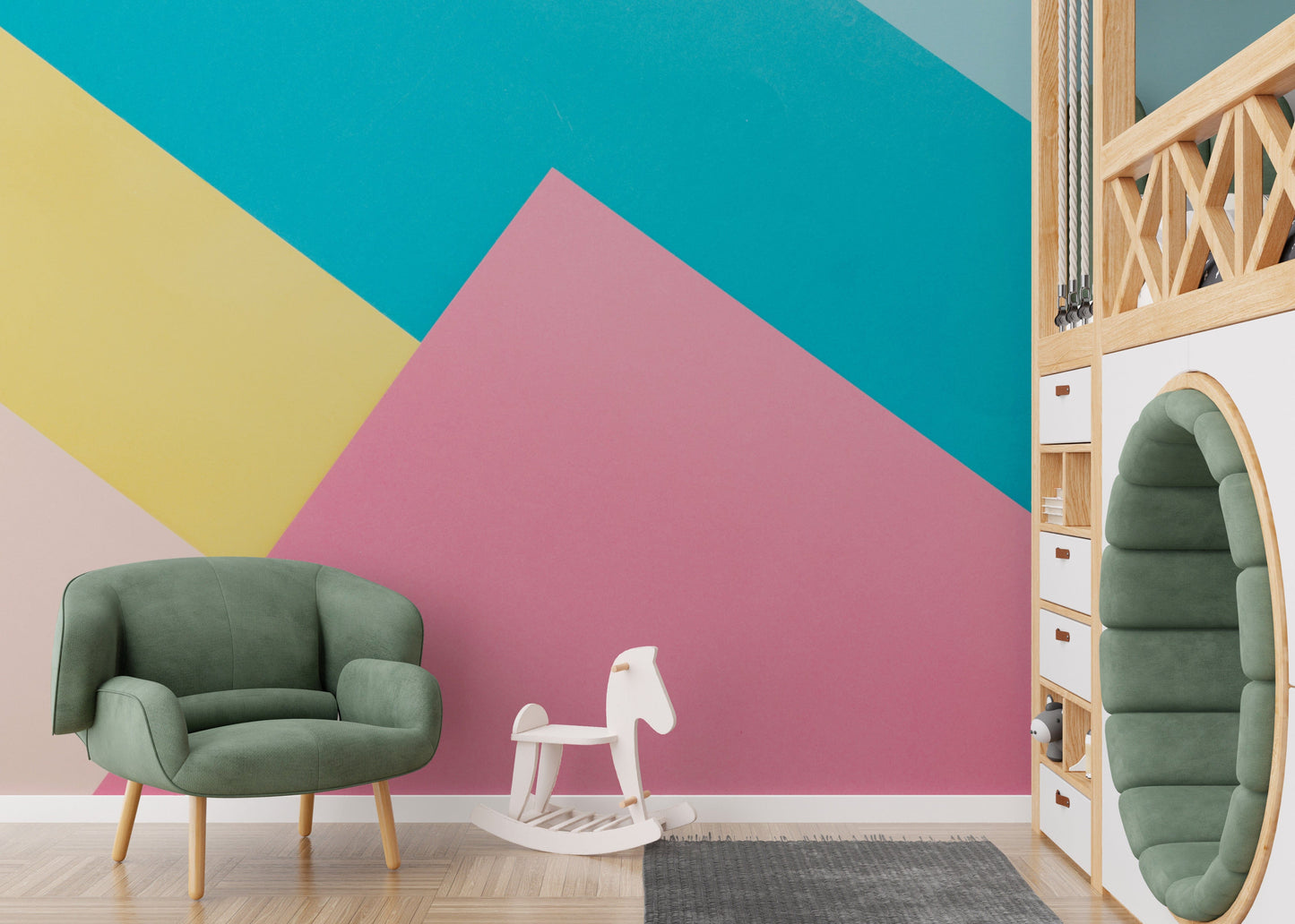 Abstract texture wall mural
