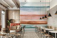 Calm abstract wall mural

