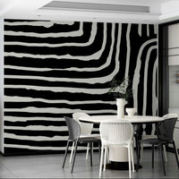 Modern stripe wallpaper for walls

