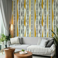 Modern line and shape wallpaper
