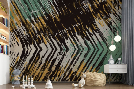 Abstract Strokes Wall Mural GD5476