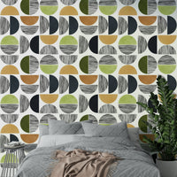 The colors are warm, with oranges, yellows, and browns.

