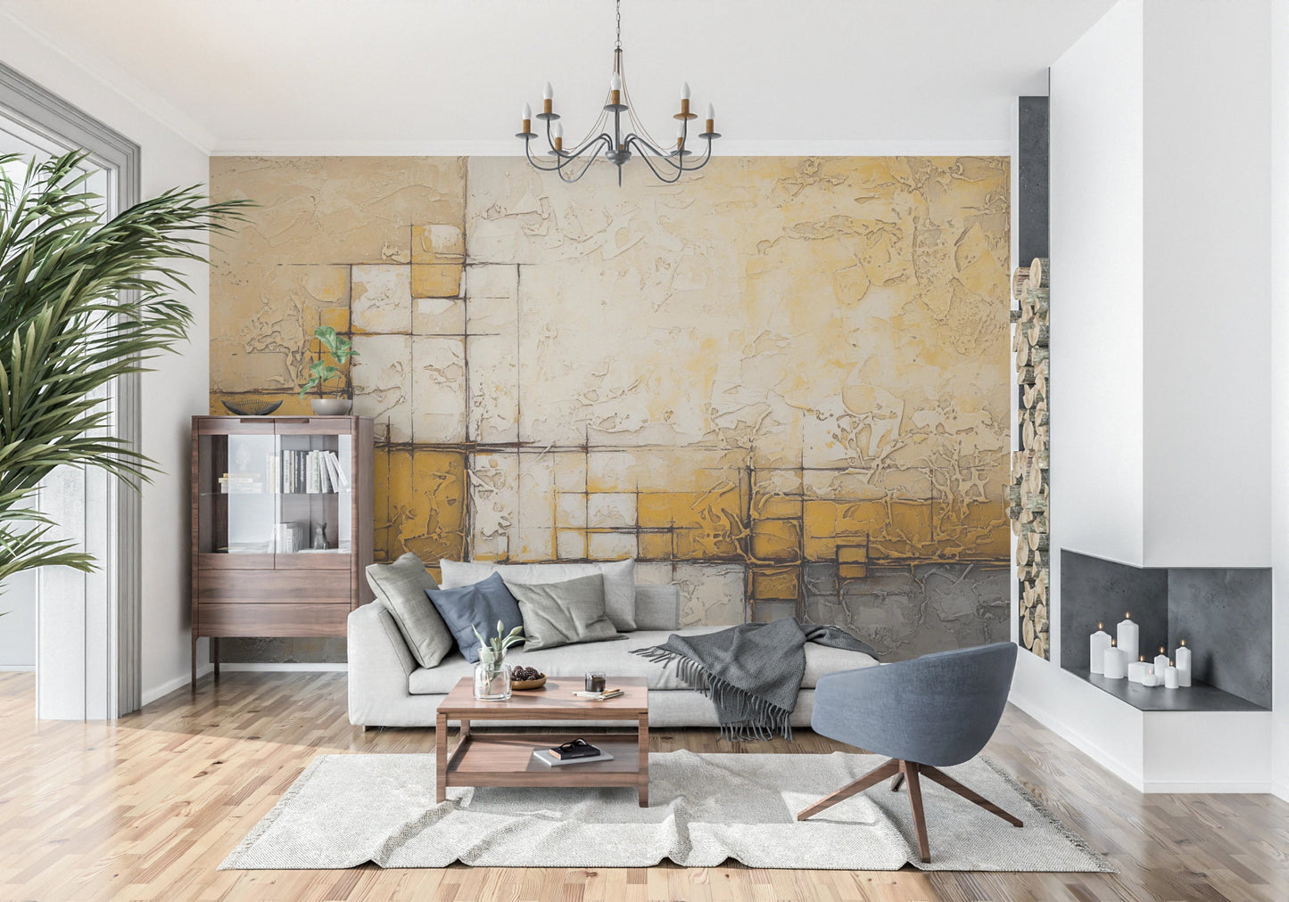 Abstract Texture Wall Mural