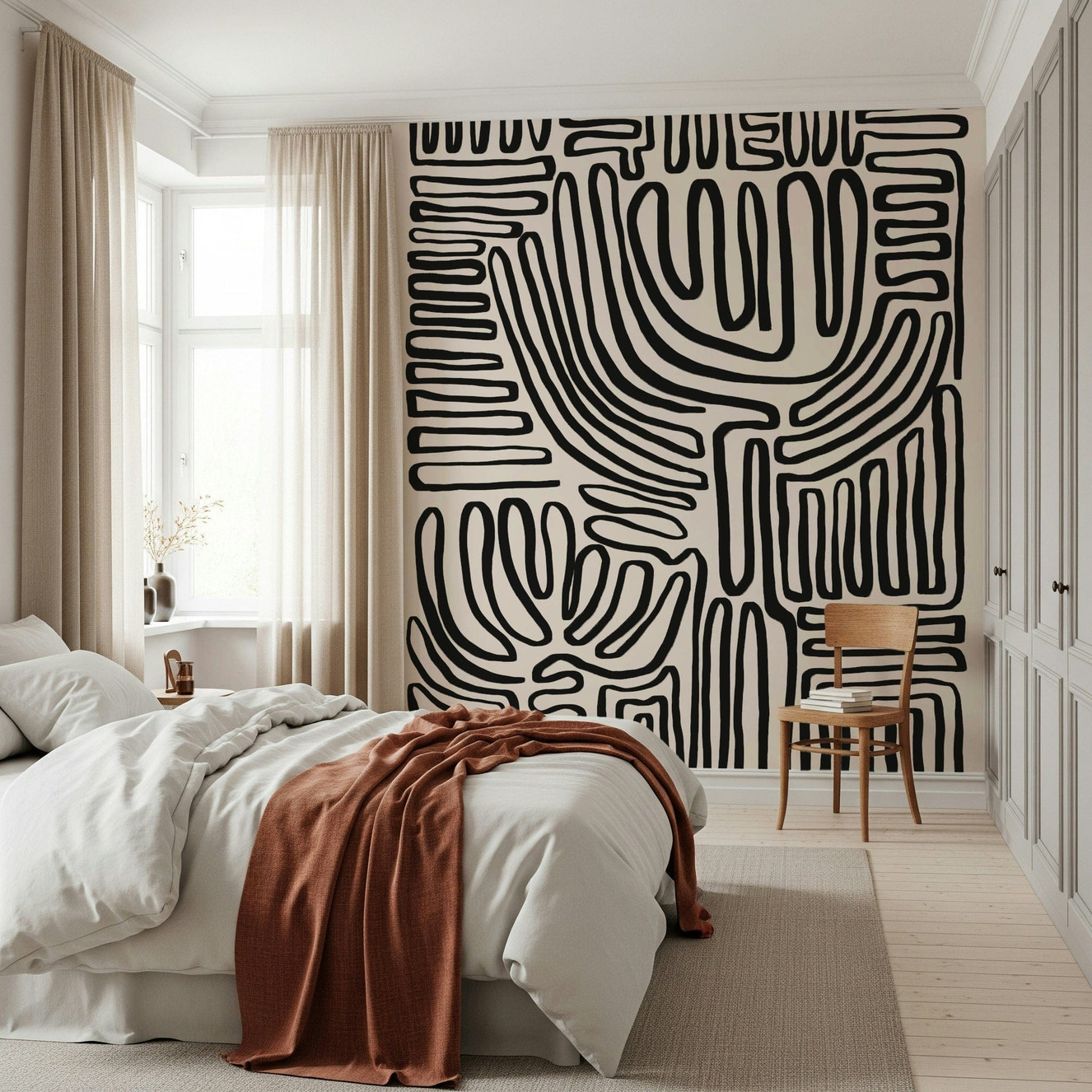 Tribal Echo Wall Mural