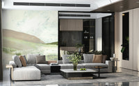 A contemplative gentle design wallpaper mural for a feature wall., GD5566