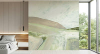 An artistic minimalist form mural for home decor., GD5566