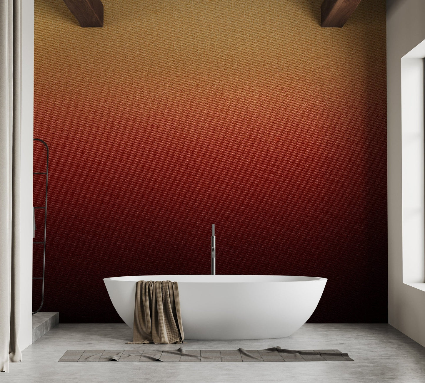 Elegant warm ombre wallpaper mural for modern living spaces.
