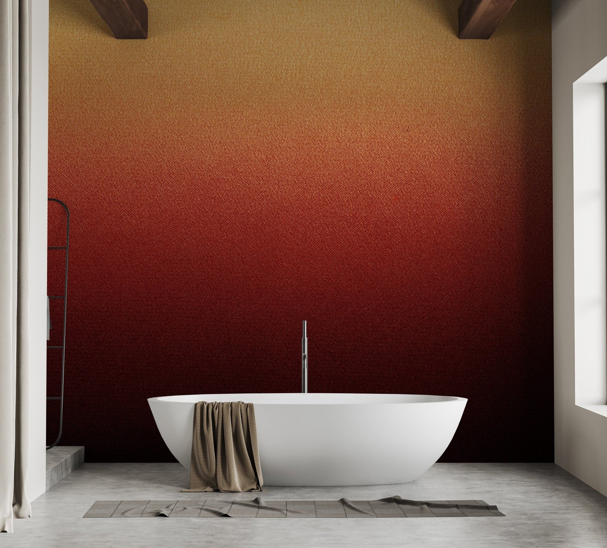 Elegant warm ombre wallpaper mural for modern living spaces.