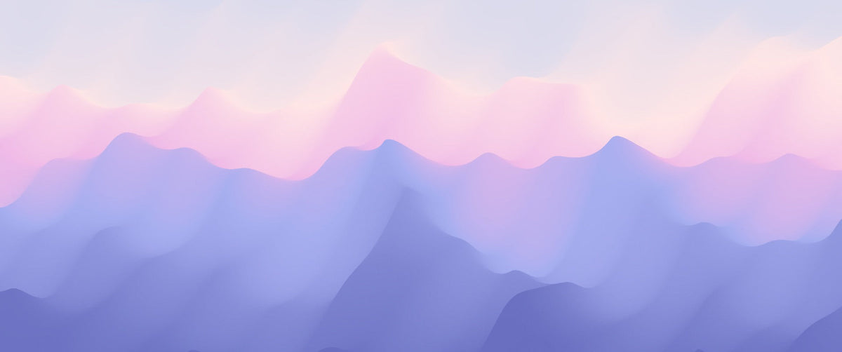 Pink & Purple Ombre Wallpaper Mural