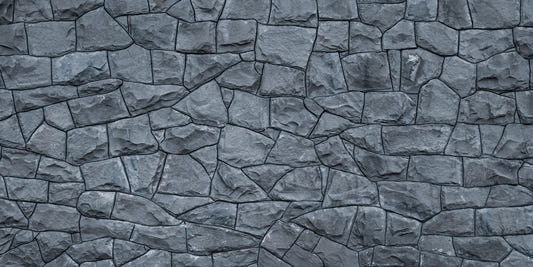 Slate Grey Rocky Wallpaper Mural