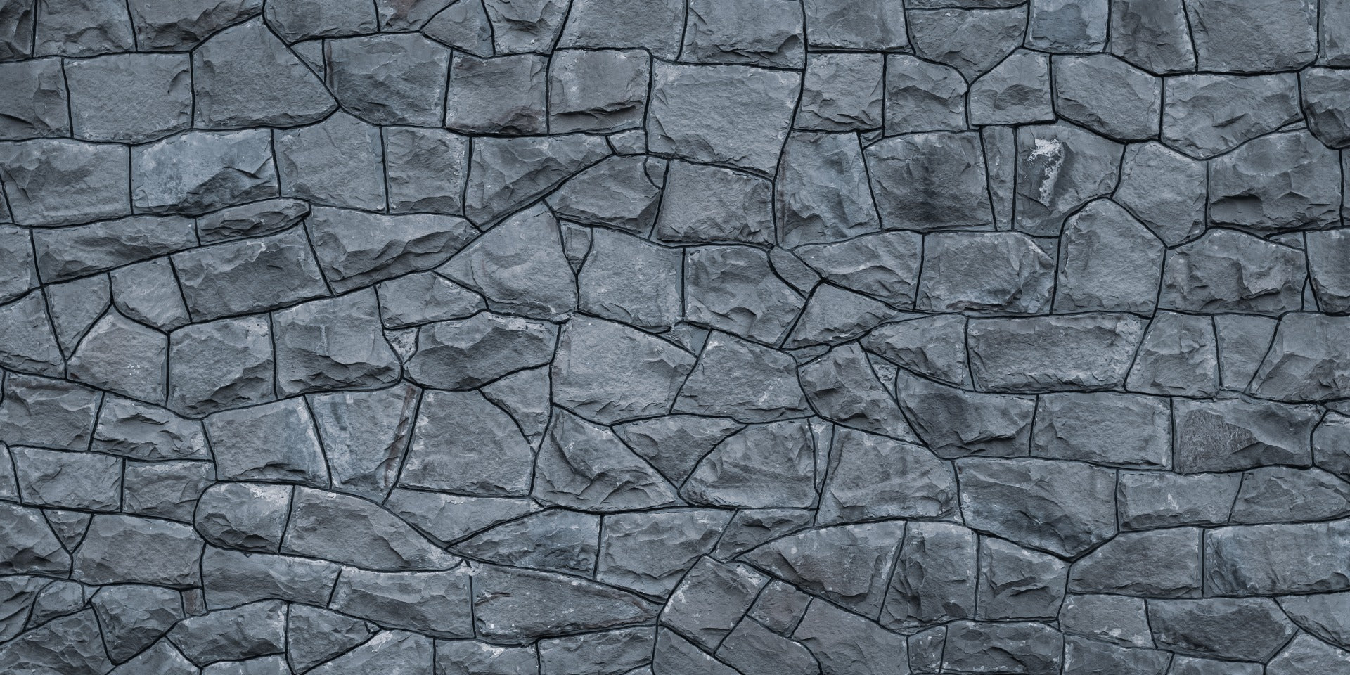 Slate Grey Rocky Wallpaper Mural