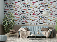 3D effect wallpaper showing lifelike aquatic scenery

