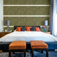Green acrylic textured camo wallpaper design

