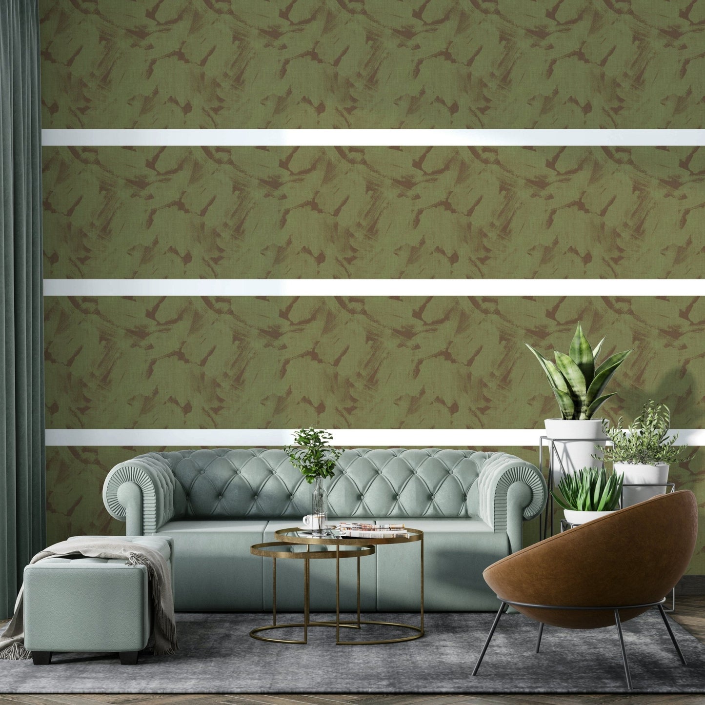 Abstract green camo wallpaper with texture

