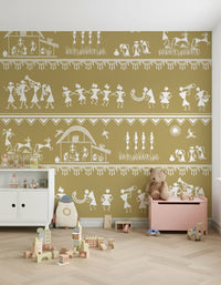 Adivasi Chronicles Wall Mural