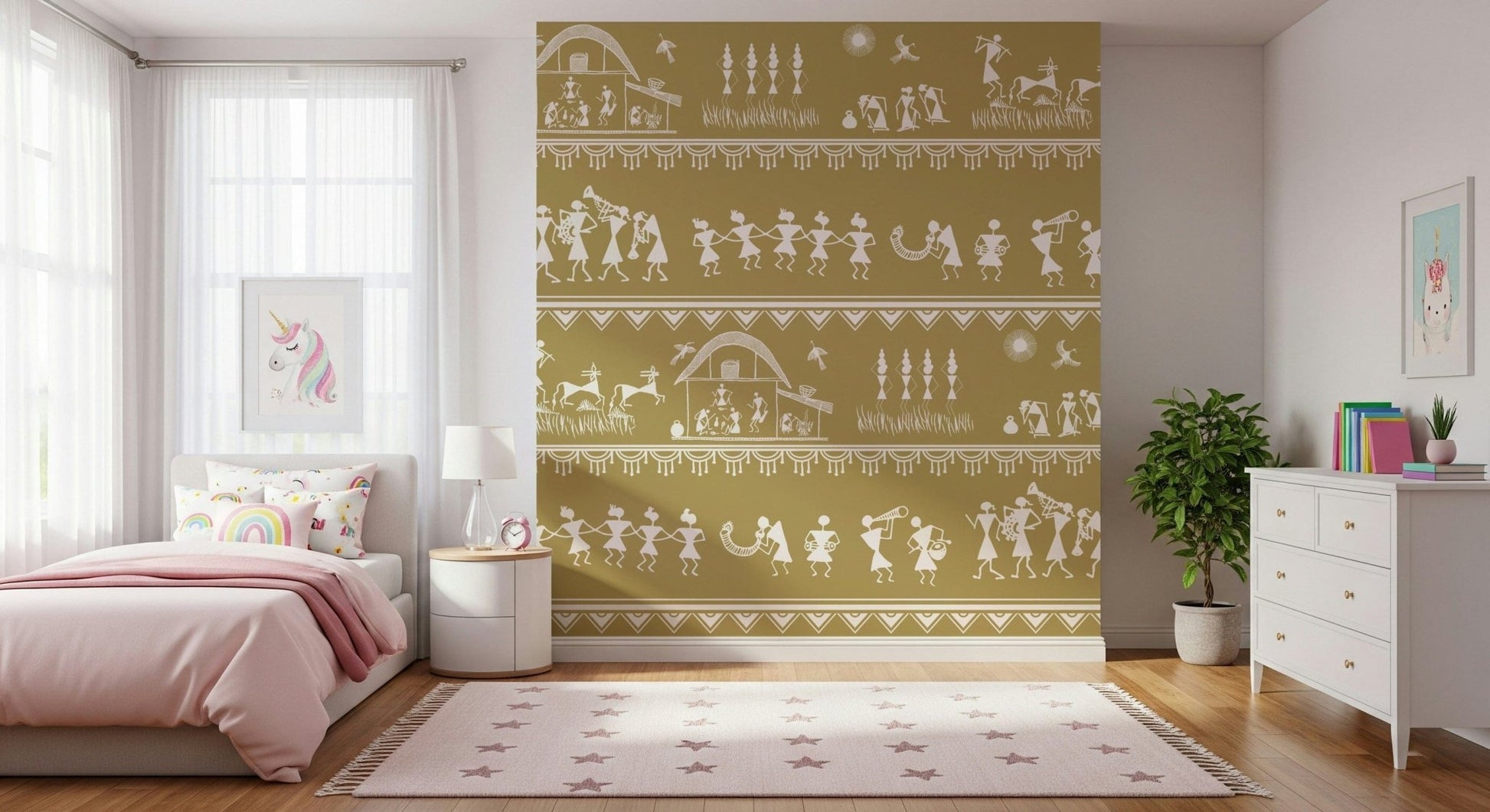 Adivasi Chronicles Wall Mural