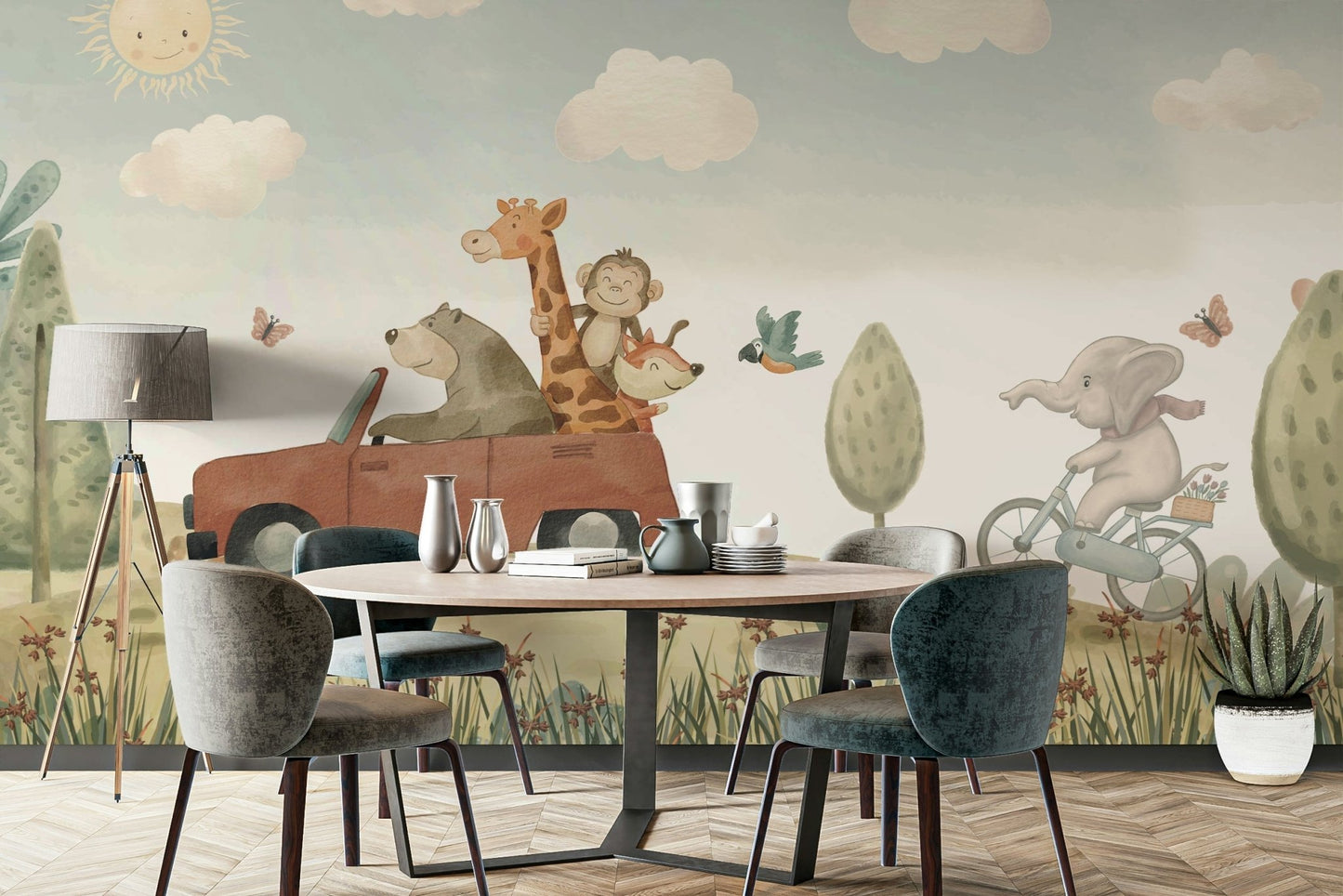 Adventure Awaits! Wall Mural