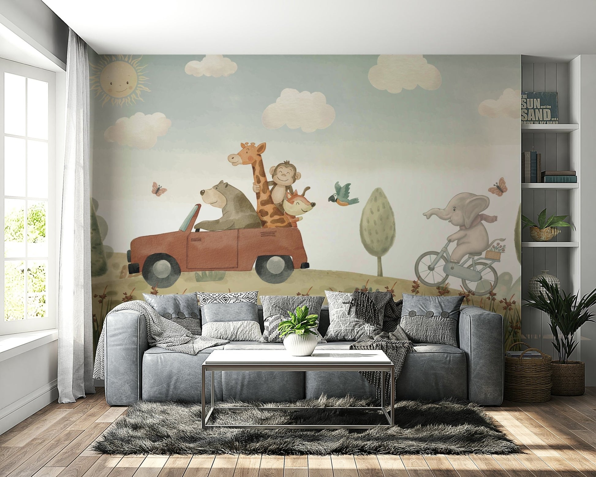 Adventure Awaits! Wall Mural
