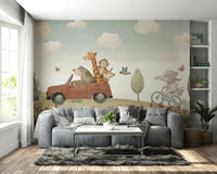 Adventure Awaits! Wall Mural