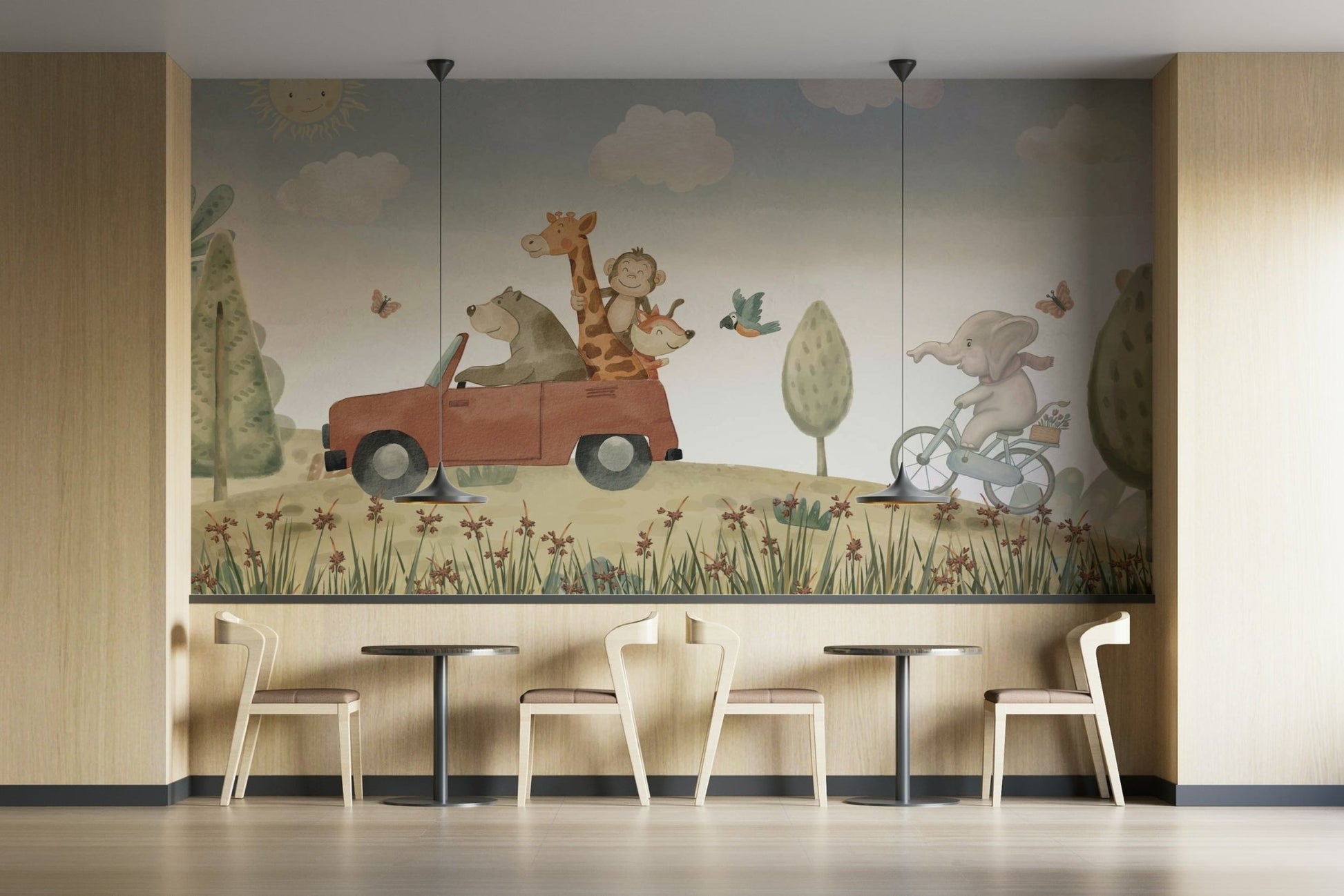 Adventure Awaits! Wall Mural