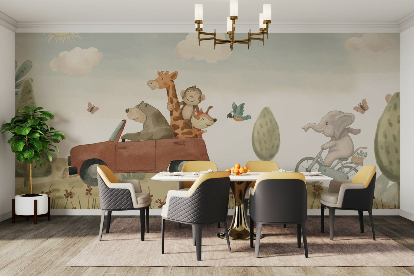 Adventure Awaits! Wall Mural