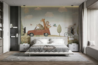 Adventure Awaits! Wall Mural