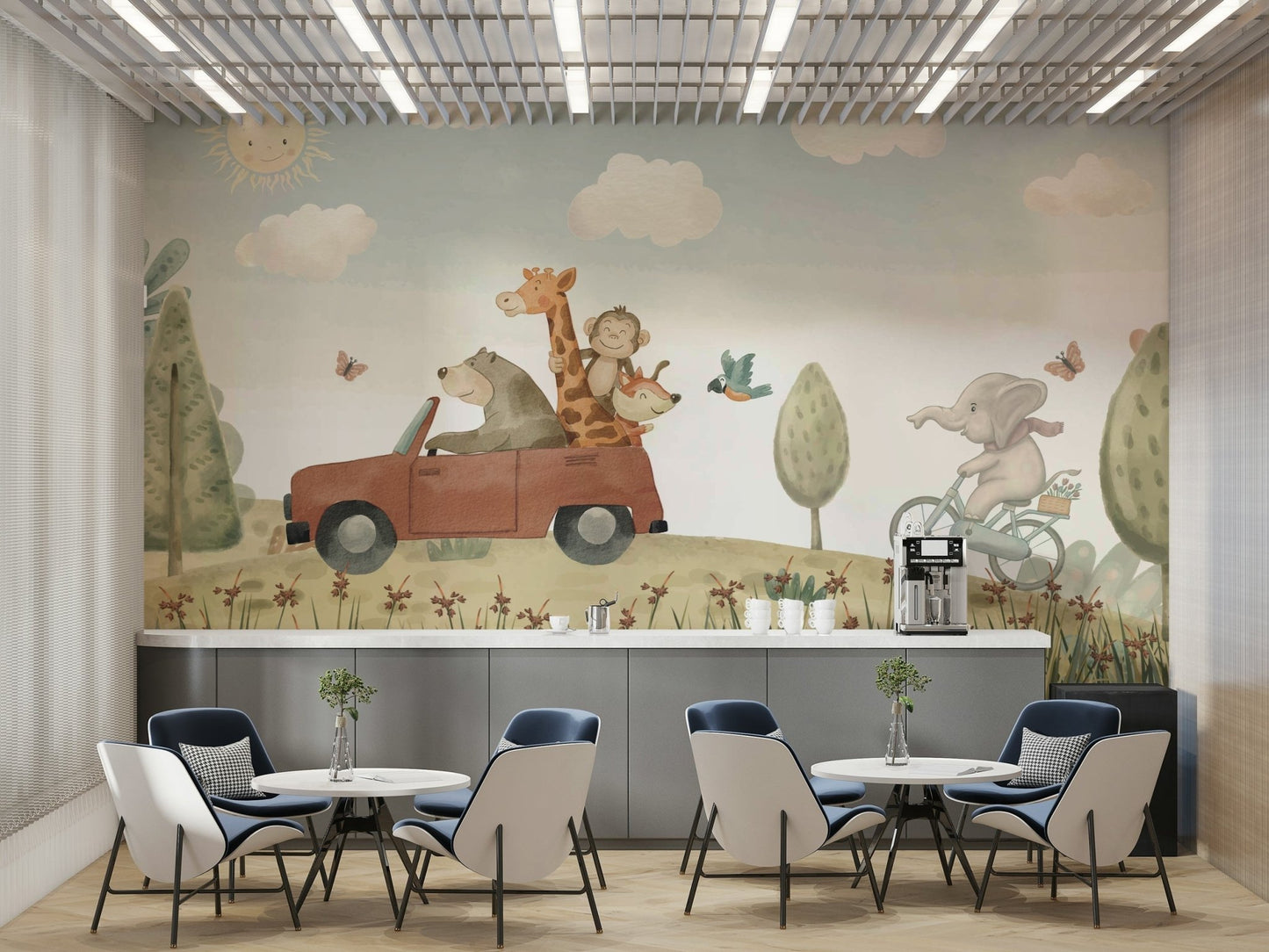 Adventure Awaits! Wall Mural