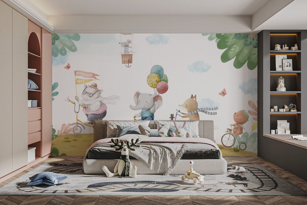 Adventure Days Animal Parade Wallpaper C574