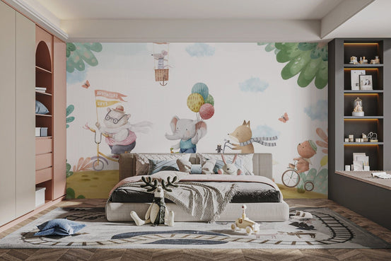 Adventure Days Animal Parade Wallpaper C574