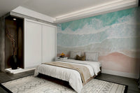 Light and airy mural wallpaper

