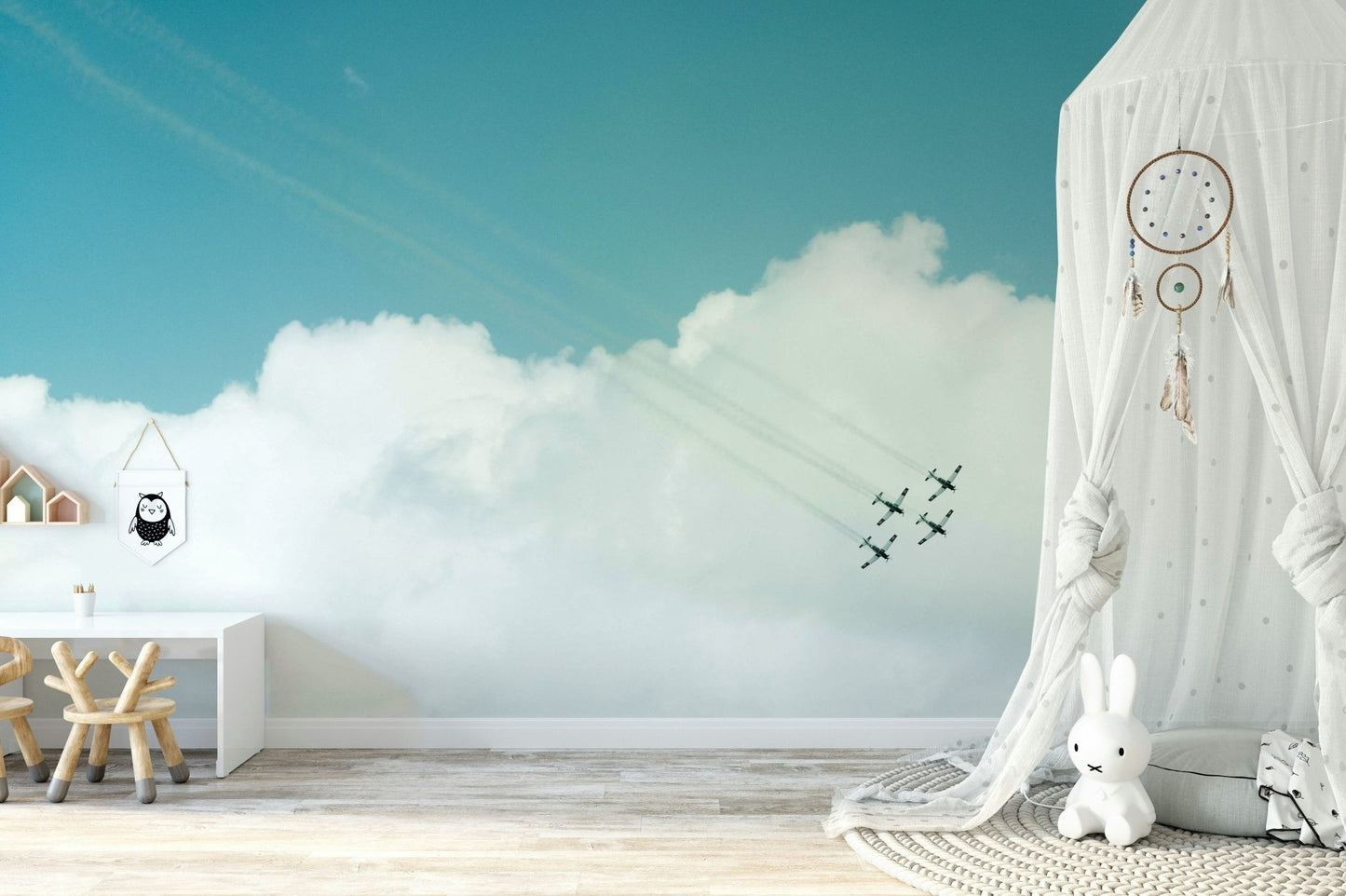 Aerial Show III Wall Mural