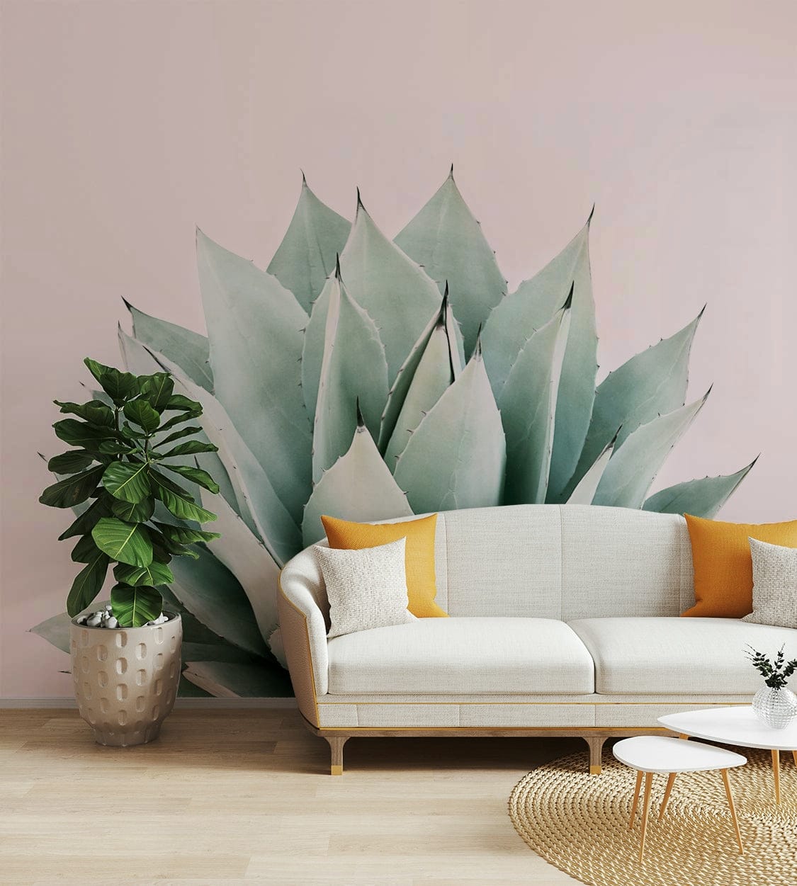 Pointy agave plant leaves image GD289

