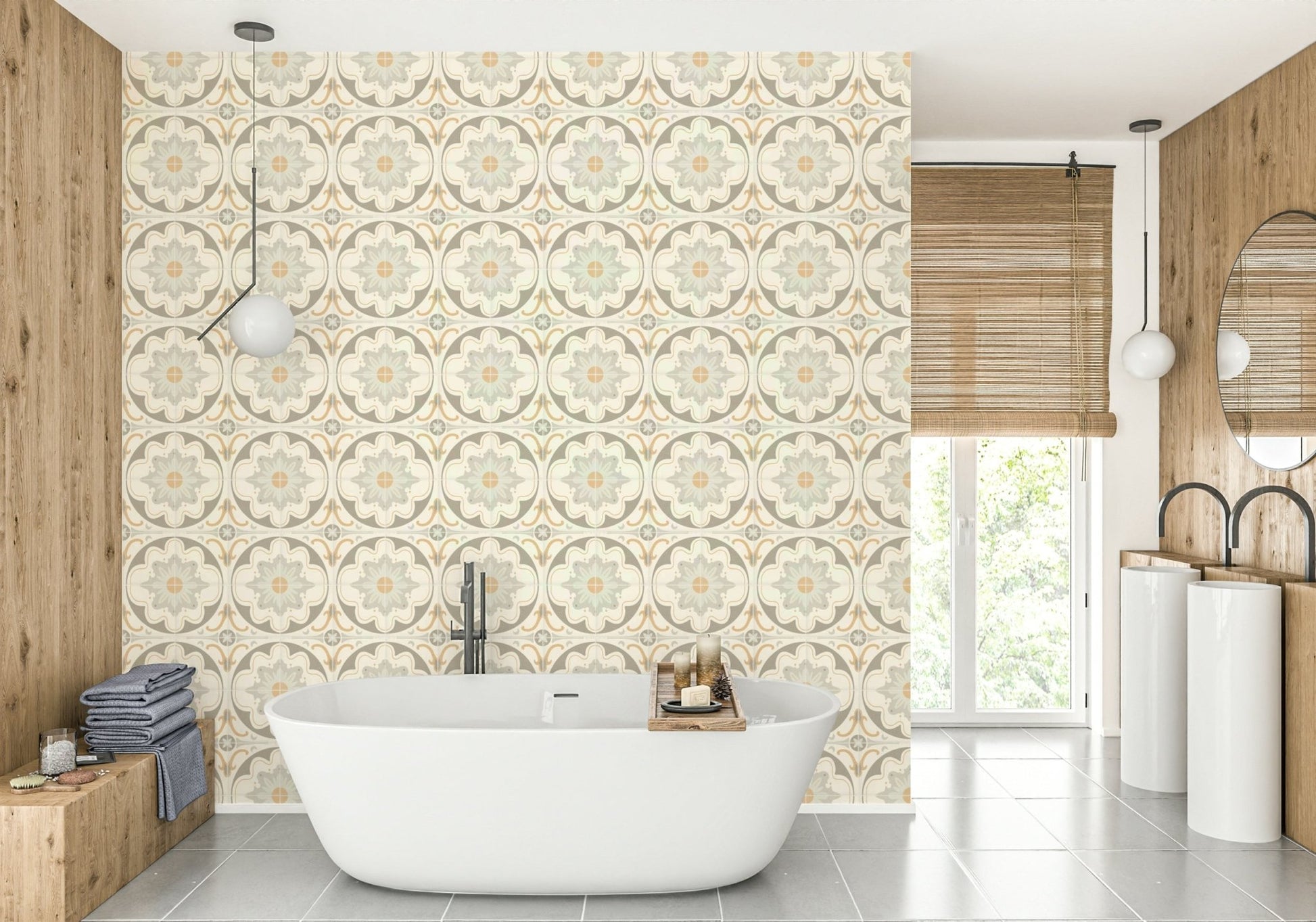 Design with a monochromatic gray color palette.

