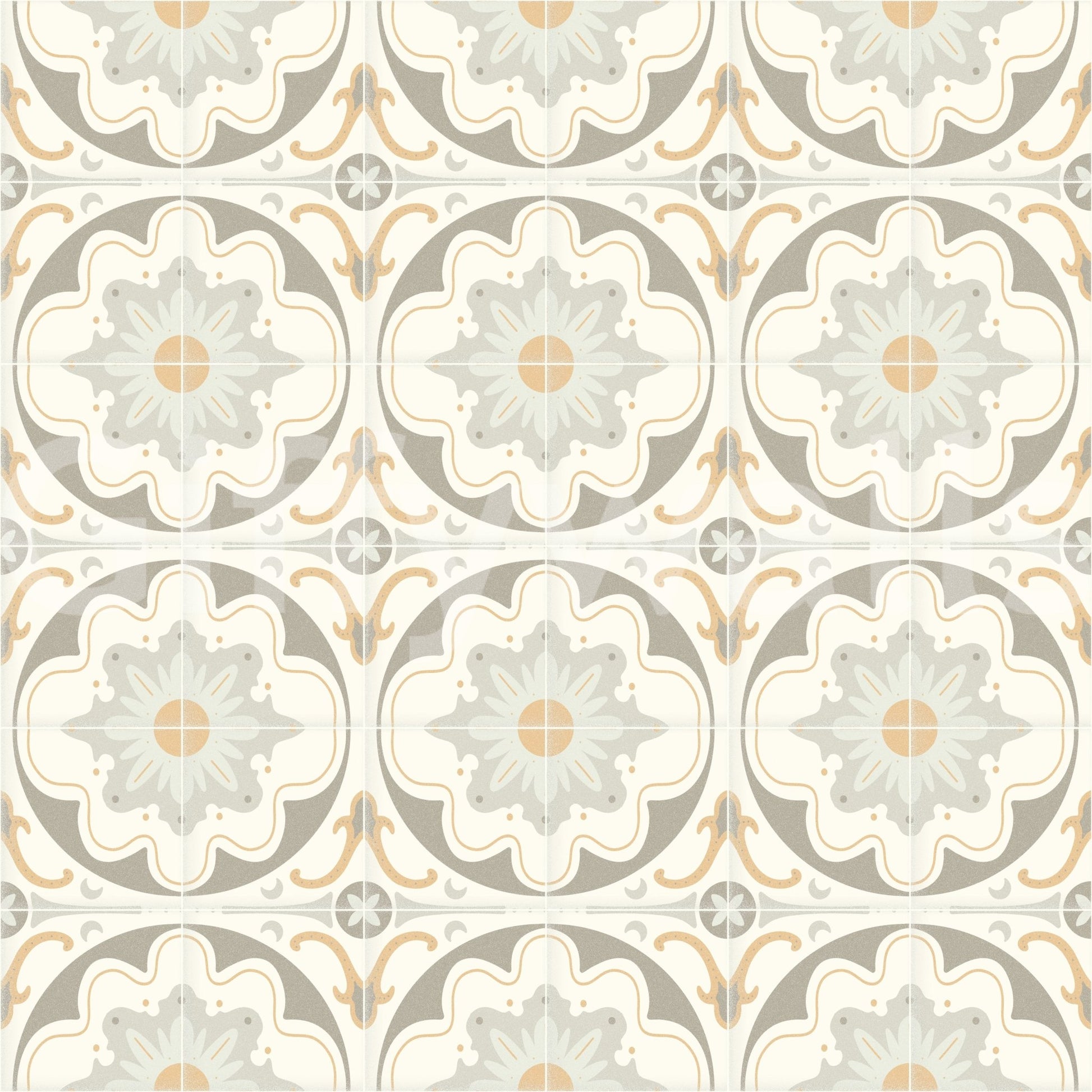 Unique tile wallpaper with a creative twist.

