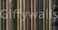 Muted green and brown colors of Aged Editions wallpaper for walls., GD6712