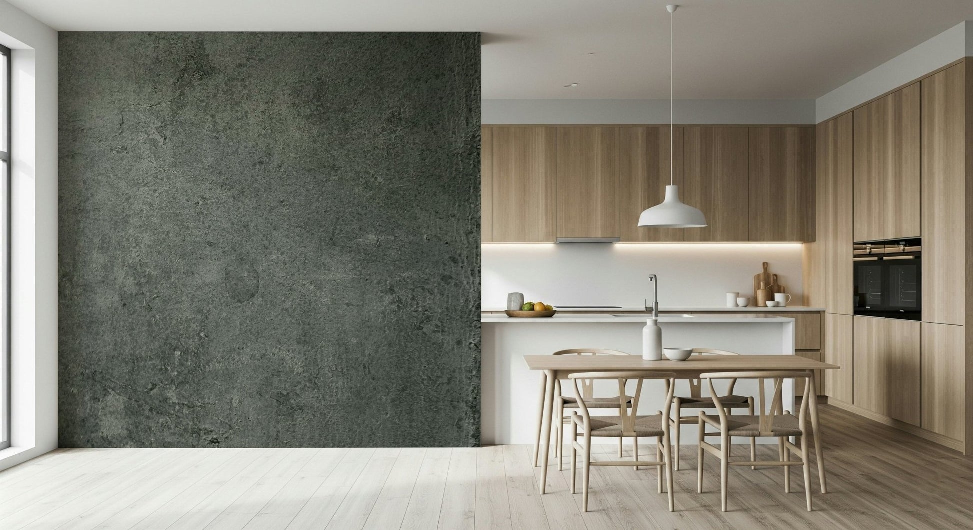 A beautiful modern art wall mural of delicate texture.