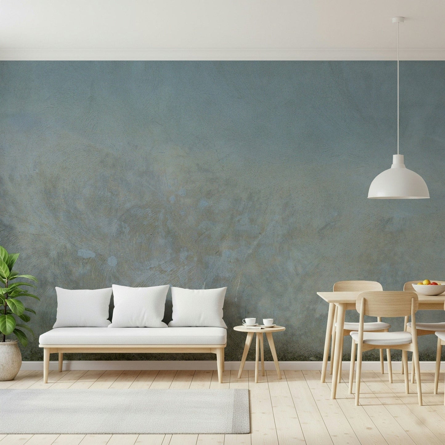 Mottled neutral tones Aged Wall Canvas wall mural product.