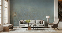 Sophisticated Aged Wall Canvas loft style wall treatment.