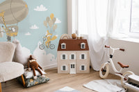 Fox and Penguin Hot Air Balloons Wallpaper Murals - Giffywalls B010