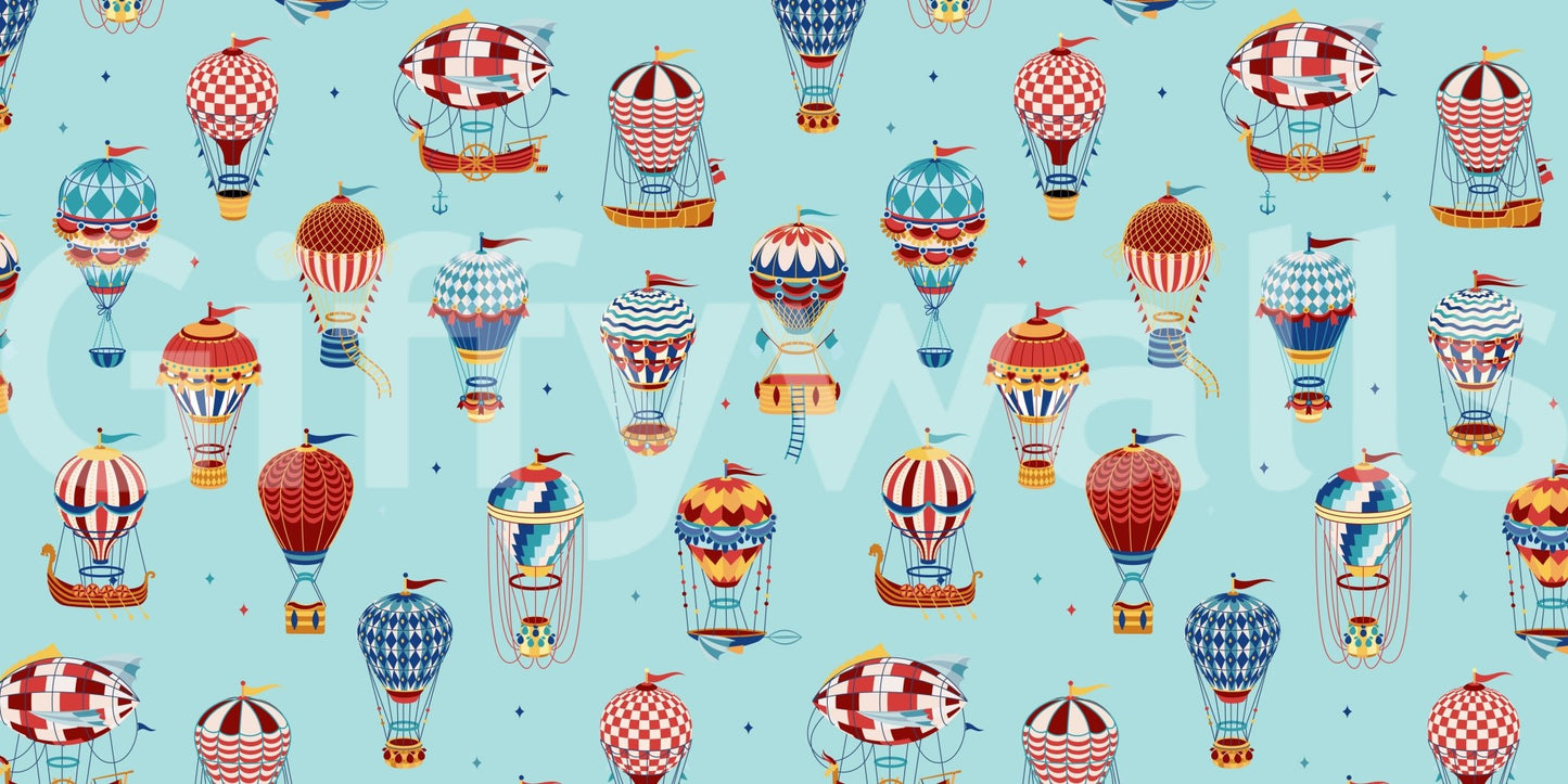 A high-quality serene flying wall mural for walls.