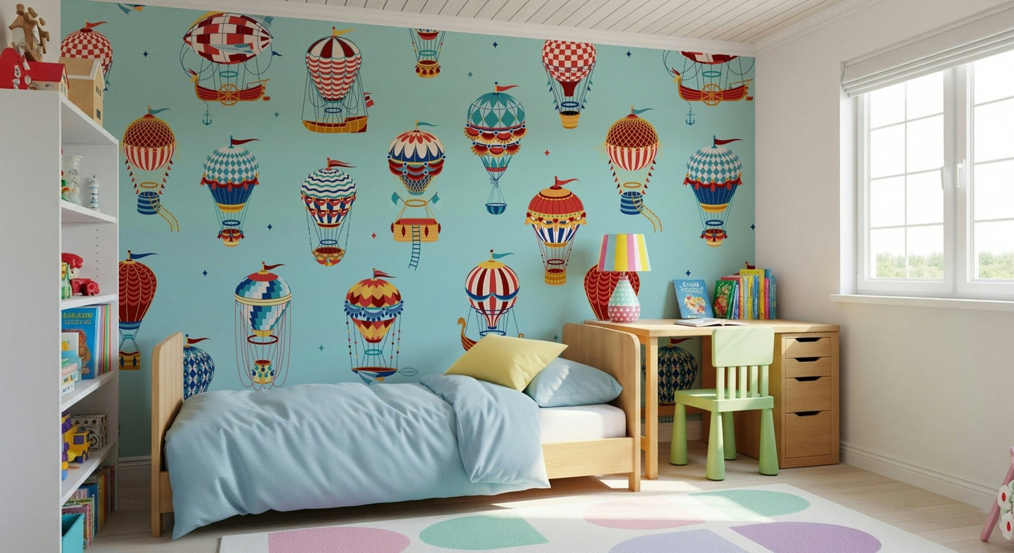 A classic whimsical wallpaper for walls.
