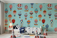 A serene subtle fantasy wall mural for your decor.