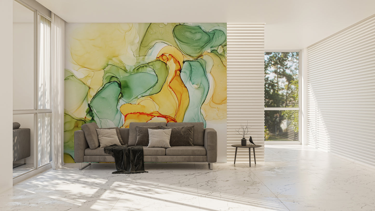 Abstract alcohol art wallpaper
