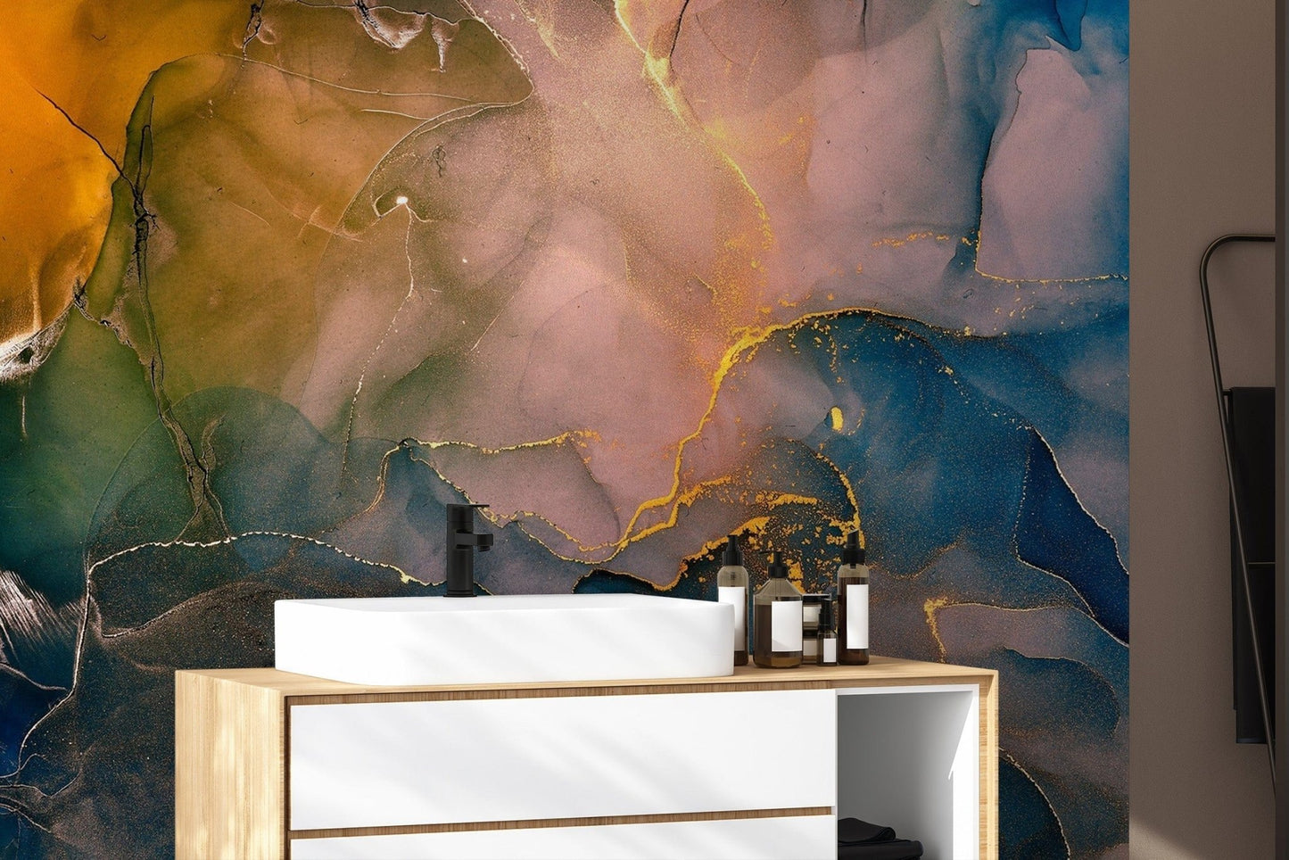 Dynamic Alcohol Ink Medley Wallpaper

