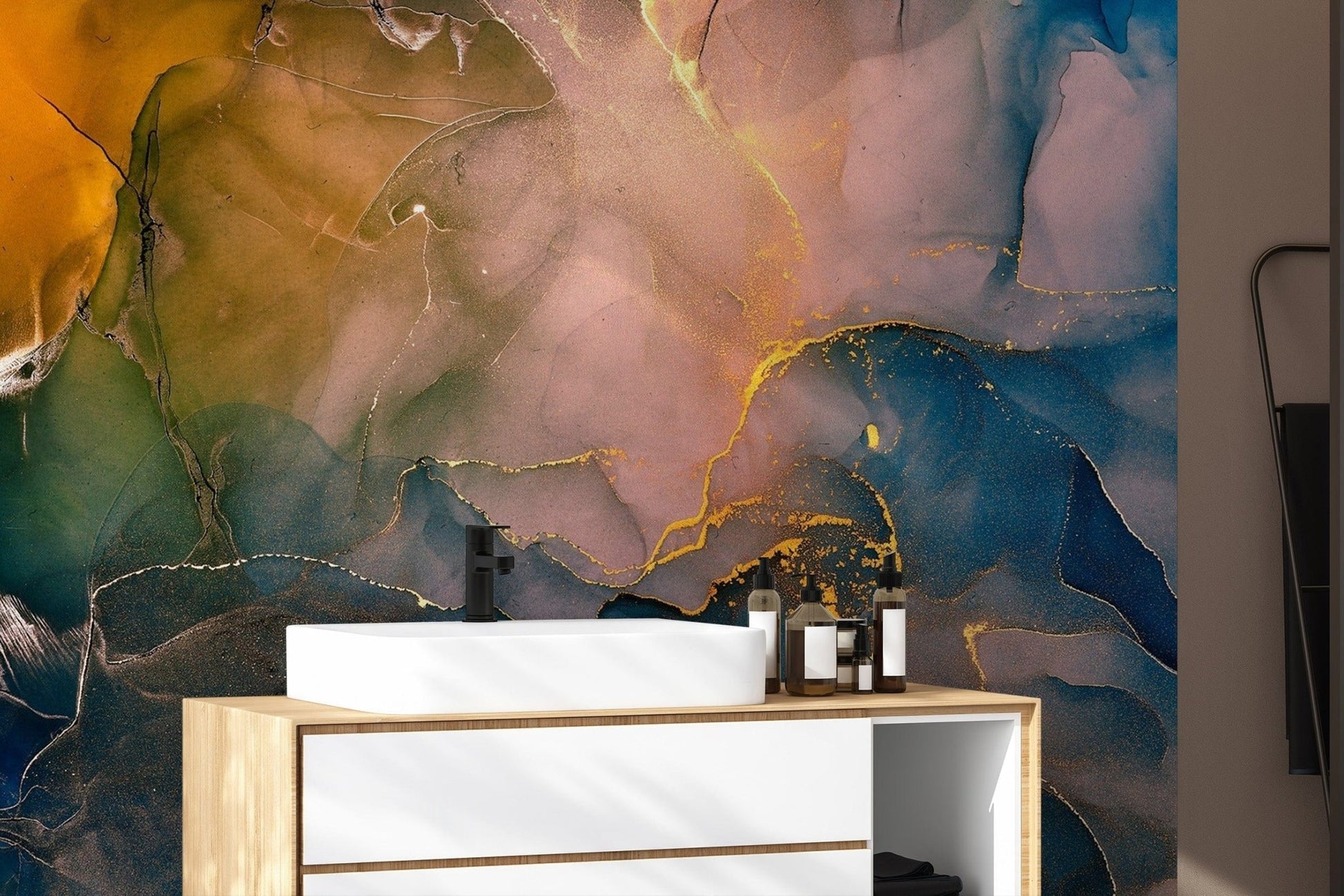 Dynamic Alcohol Ink Medley Wallpaper
