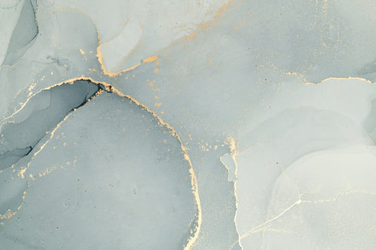 Grey Alcohol Ink Art Wallpaper Mural