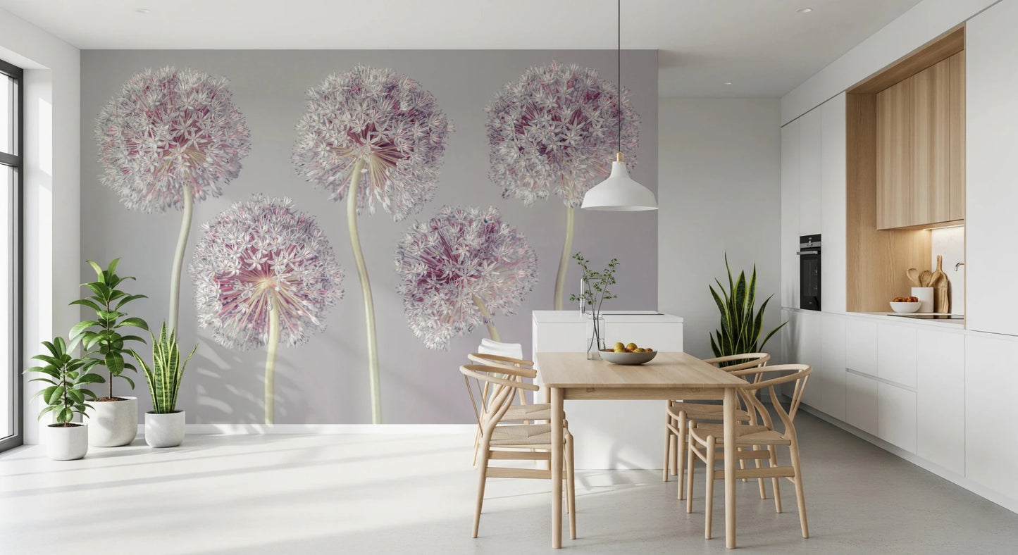 Allium Dreams Wall Mural