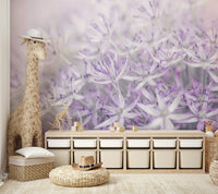 Elegant wall mural for calm rooms
