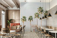 Wallpaper for walls with beach charm

